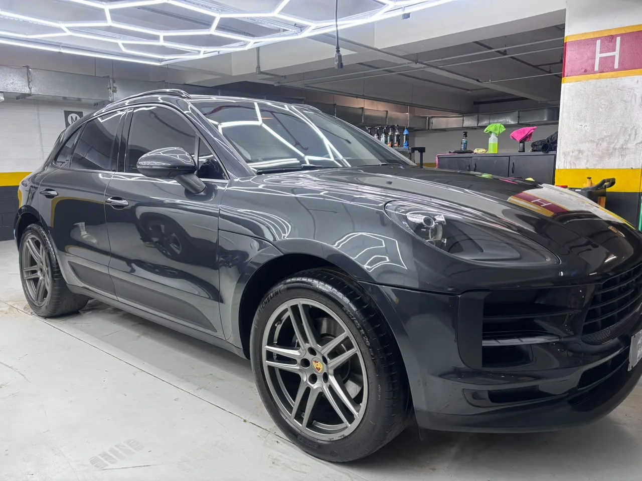 Porsche na Brilho Relâmpago